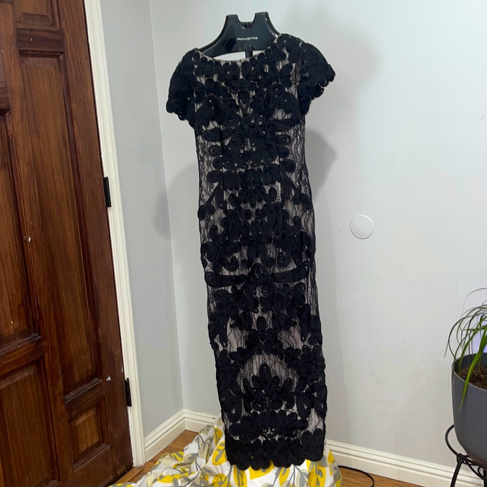 Black evening dress